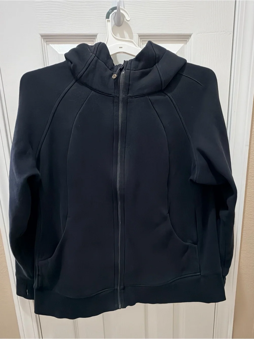 Lululemon Scuba Full-Zip Hoodie size 20 black